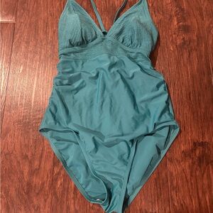 Kona Sol Teal Swimsuit